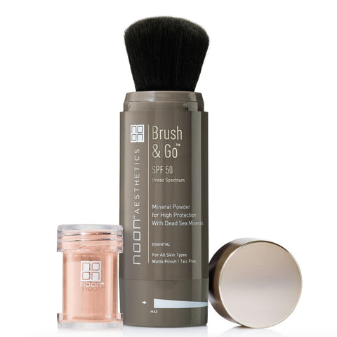 Brush&Go™ Mineral Sun Protection Powder SPF 50 - für ölige / problematische Haut