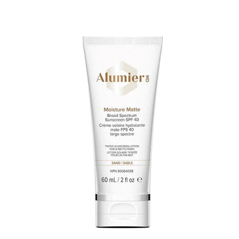 Alumier Moisture Matte Broad Spectrum Sunscreen SPF40 SAND 60ml